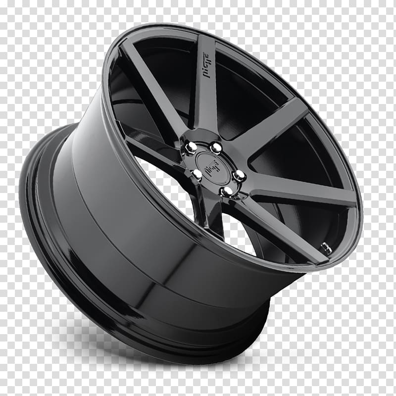 Alloy wheel Tire Rim Spoke, Black bmw Car transparent background PNG clipart