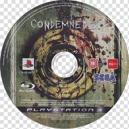 Condemned 2: Bloodshot Xbox 360 Video game PlayStation 3, Monolith Productions transparent background PNG clipart
