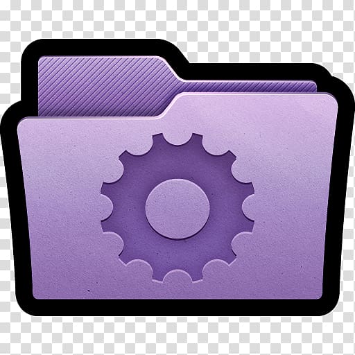 purple setting computer file illustration, purple violet, Folder Smart Folder transparent background PNG clipart