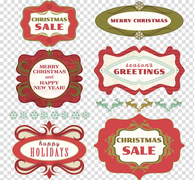 Christmas Eve Gift Icon, Christmas tag transparent background PNG clipart