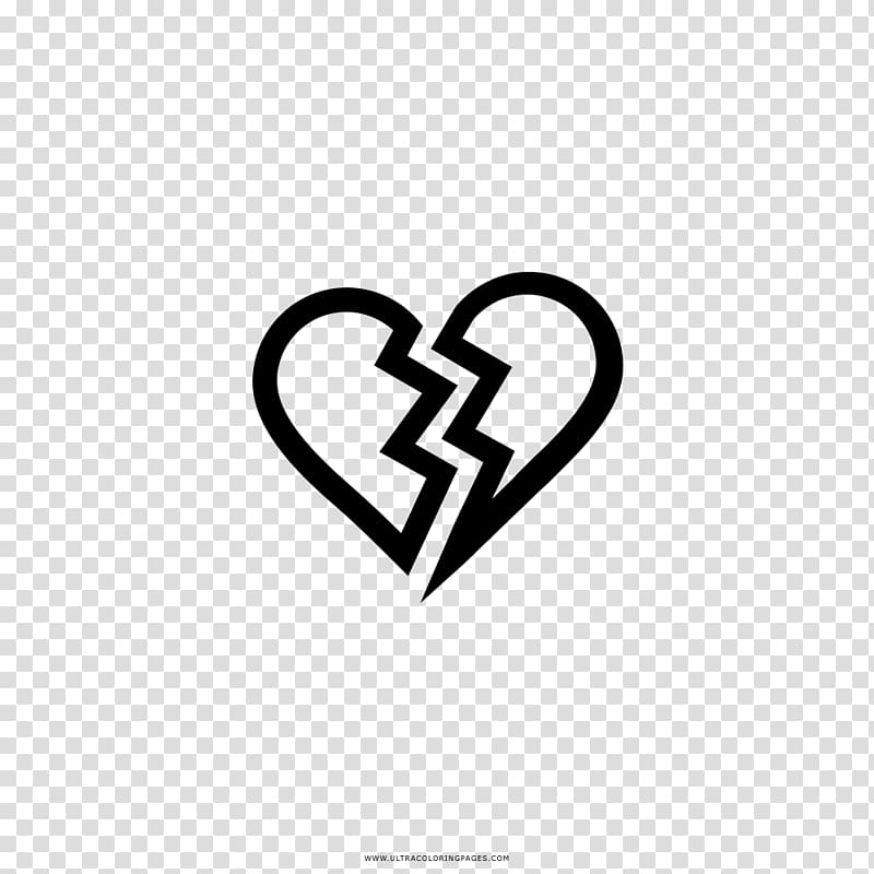 Heart Drawing Takotsubo cardiomyopathy Coloring book Coração partido, heart transparent background PNG clipart