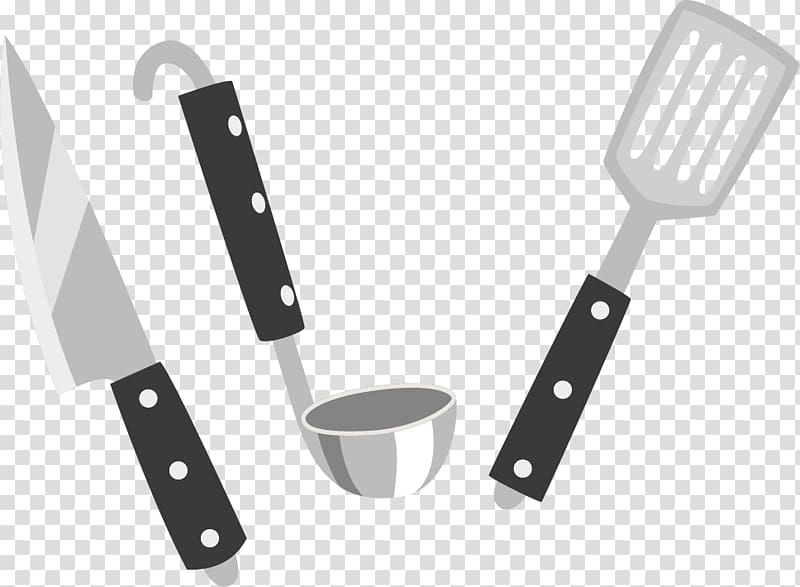 Cast-iron cookware Cartoon, Shovel spoon tool material transparent background PNG clipart