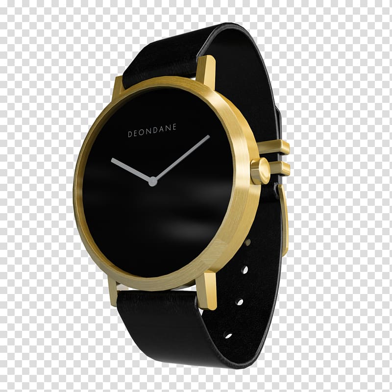 Watch strap Metal Gold, watch transparent background PNG clipart