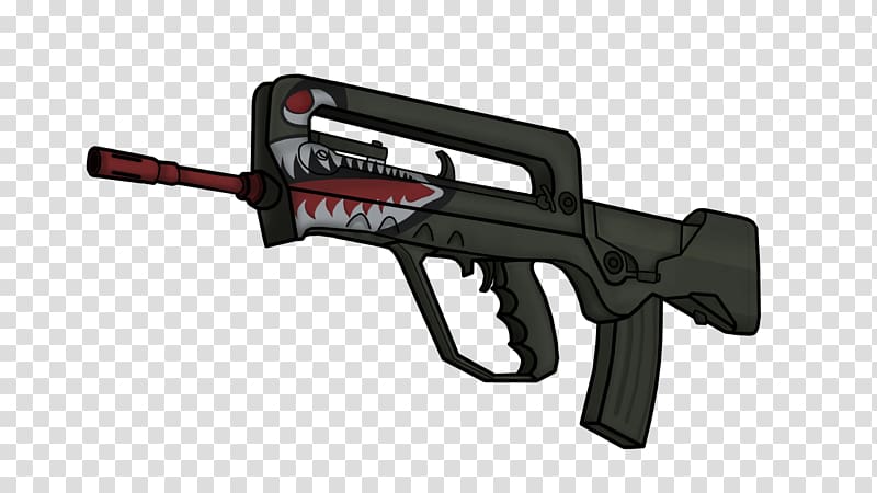 Counter-Strike: Global Offensive FAMAS Rifle Submachine gun Dual Berettas, Counter Strike transparent background PNG clipart