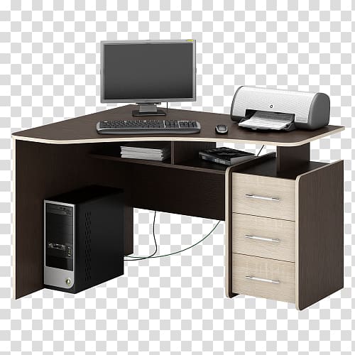 Table Computer desk Венге Oak, table transparent background PNG clipart