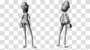 Figurine Homo sapiens Shoulder White, design transparent background PNG clipart thumbnail