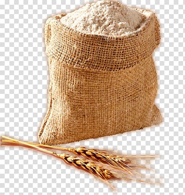 Atta flour Whole-wheat flour Whole grain Common wheat, flour transparent background PNG clipart
