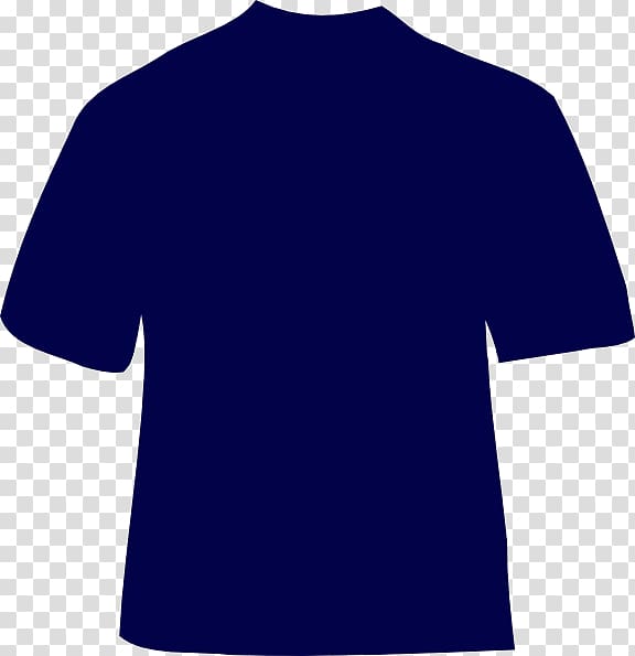 T-shirt Clothing Polo shirt , Navy Shirt transparent background PNG clipart