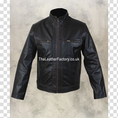 Leather jacket Textile Fonzie, chris pratt transparent background PNG clipart