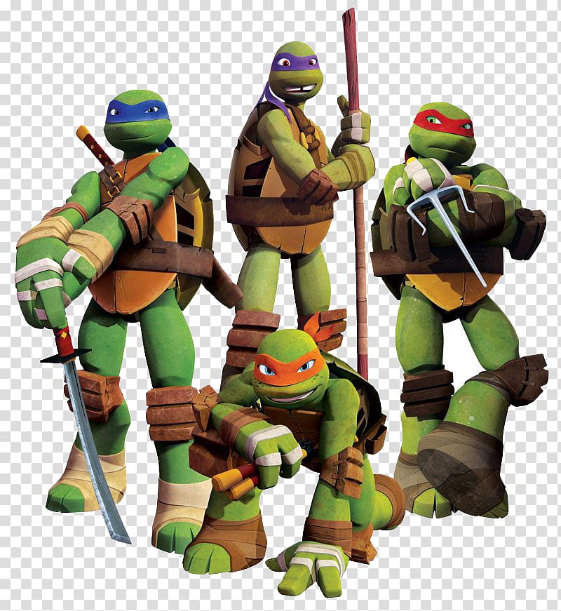 TMNT characters illustration, Leonardo Michelangelo Donatello Raphael Teenage Mutant Ninja Turtles, Teenage Mutant Ninja Turtles transparent background PNG clipart