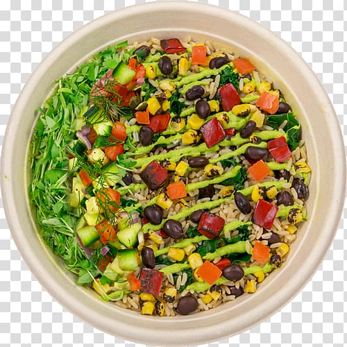 Vegetarian cuisine Juice Organic food Salad, cilantro lime brown rice transparent background PNG clipart