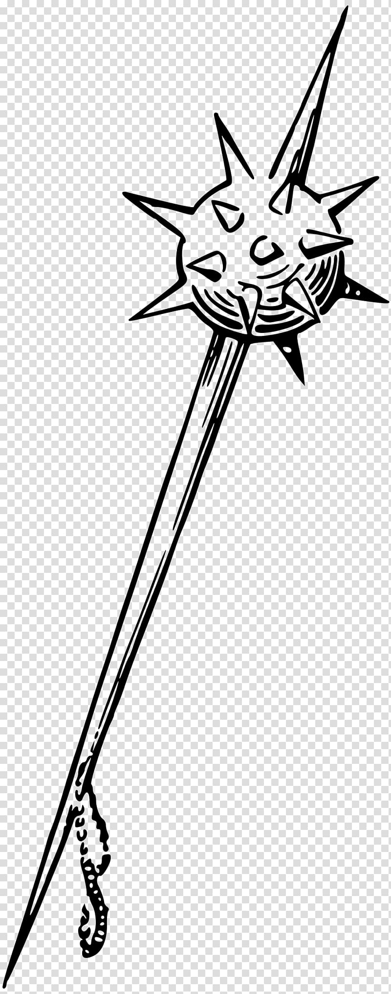Sword Mace Club Weapon , Sword transparent background PNG clipart