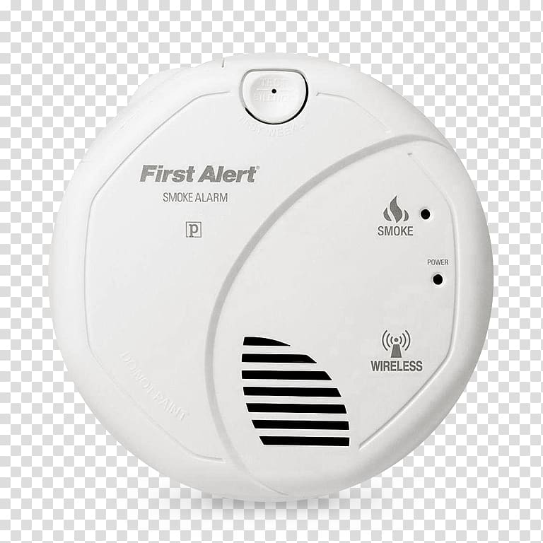 Smoke detector First Alert Fire alarm system Carbon monoxide detector Alarm device, smoke transparent background PNG clipart