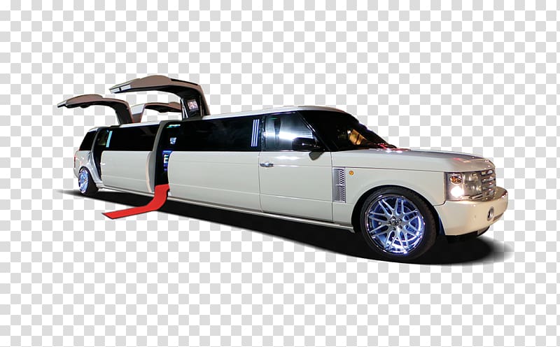 Car Luxury vehicle Range Rover Hummer H2 Limousine, Limousine transparent background PNG clipart