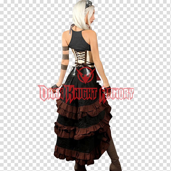 Steampunk fashion Cocktail dress Skirt Gothic fashion, monocle steampunk transparent background PNG clipart