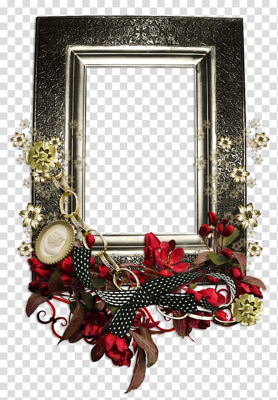 metal wedding frame transparent background PNG clipart