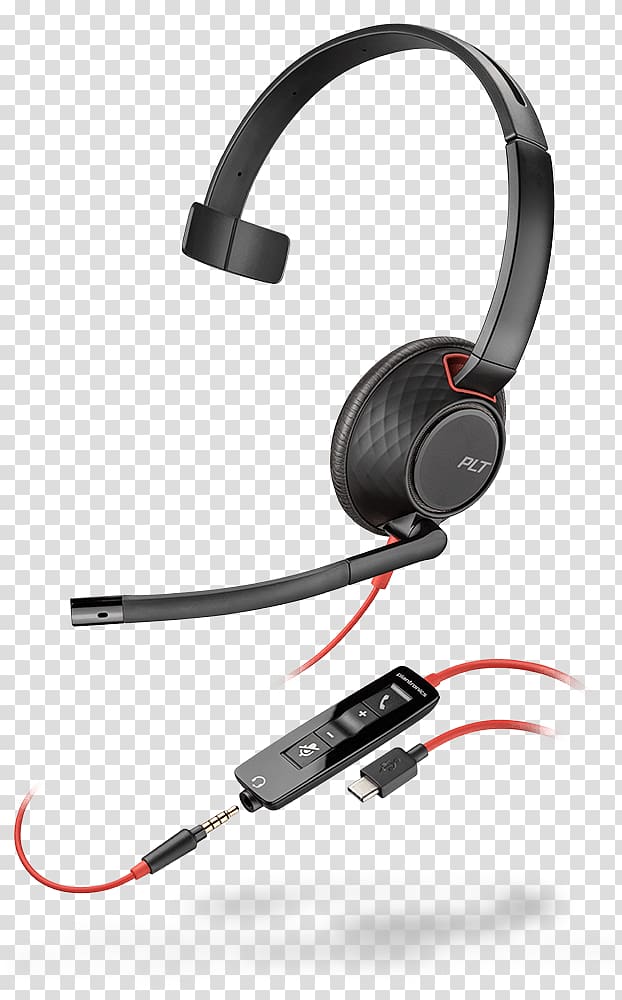 Plantronics Blackwire 5200 Series USB Headset Plantronics Blackwire 5220, USB transparent background PNG clipart