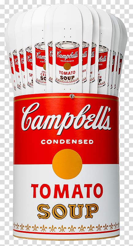 Campbell's Soup Cans II Tomato soup Chicken soup Campbell Soup Company, Soup can transparent background PNG clipart