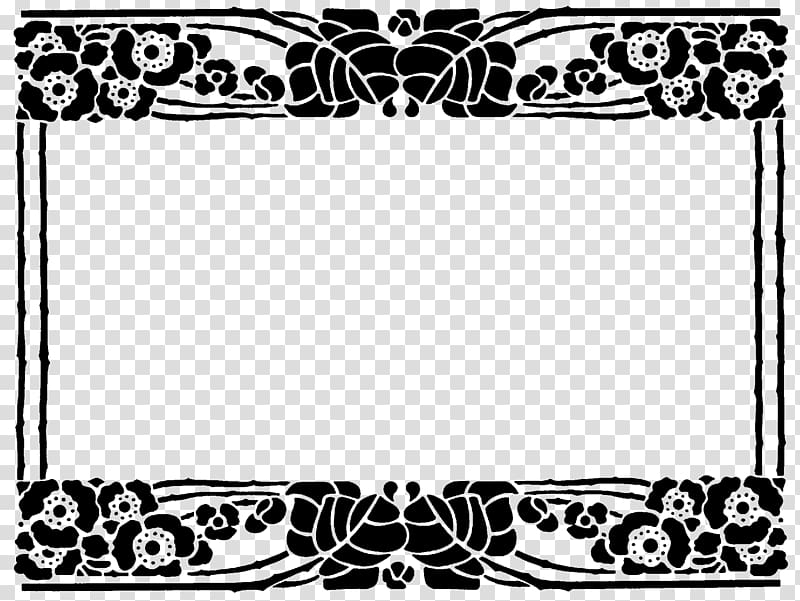 Motif , Cool black border transparent background PNG clipart