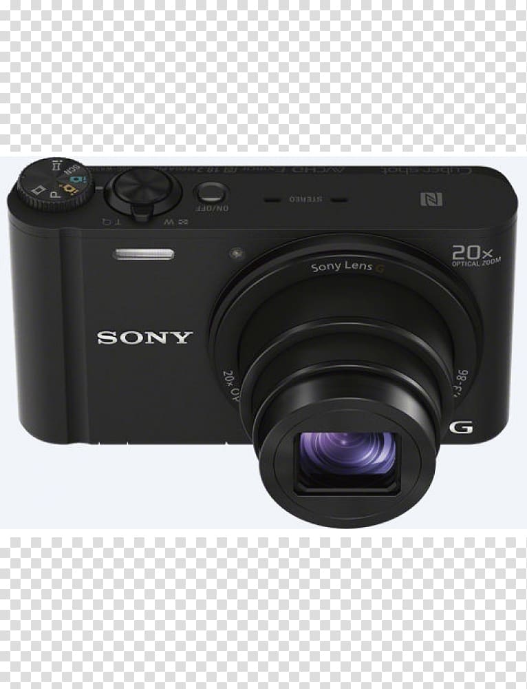 Point-and-shoot camera 索尼 Exmor R 18.2 mp, Camera transparent background PNG clipart