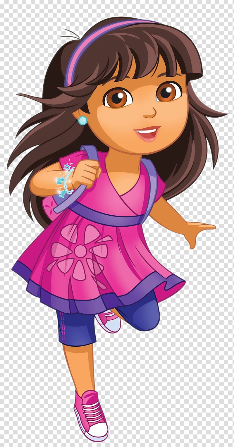 Dora the Explorer YouTube Television Nickelodeon Nick Jr., friends transparent background PNG clipart