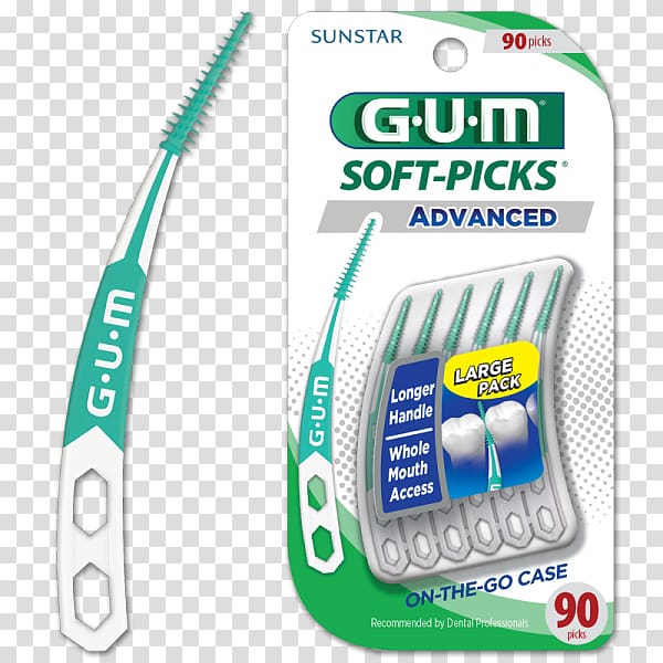 GUM Soft-Picks Toothbrush Accessory Gums Dentistry, Dental medical equipment transparent background PNG clipart
