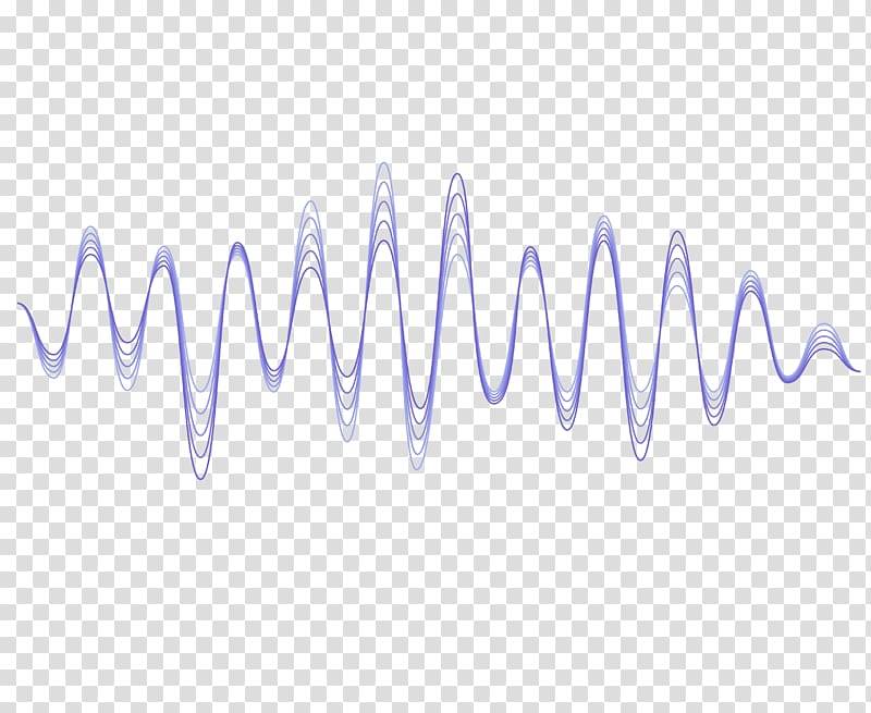 Brand Logo Font, violet sound wave curve transparent background PNG clipart