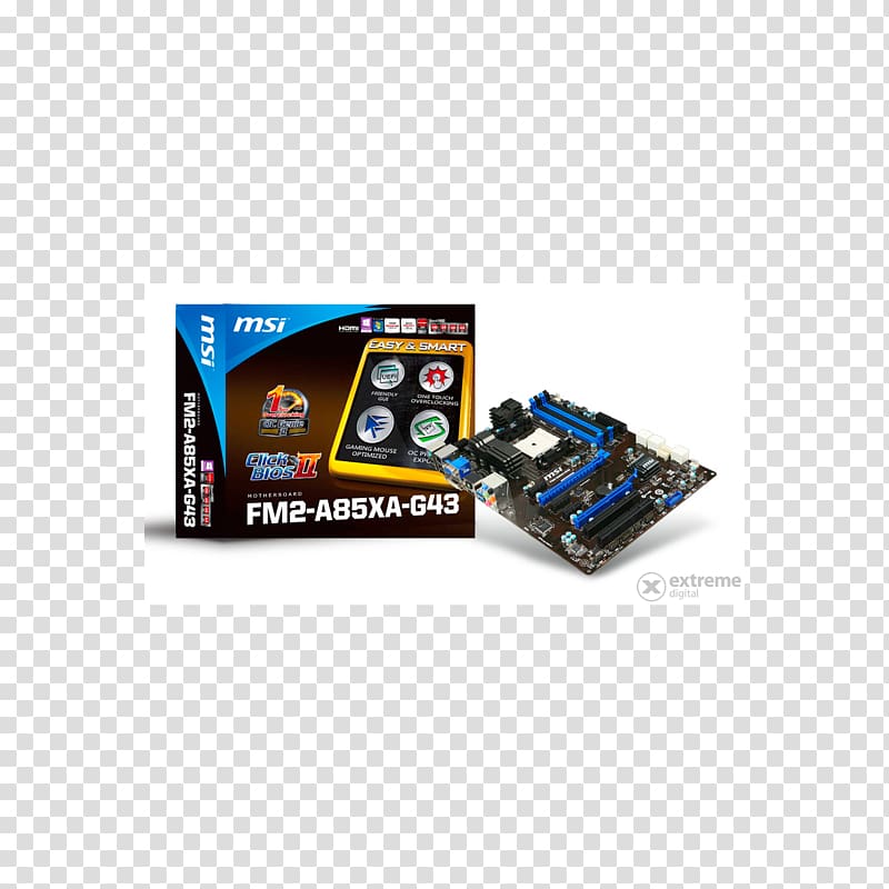 Socket FM2 Motherboard Micro-Star International ATX CPU socket, msi transparent background PNG clipart