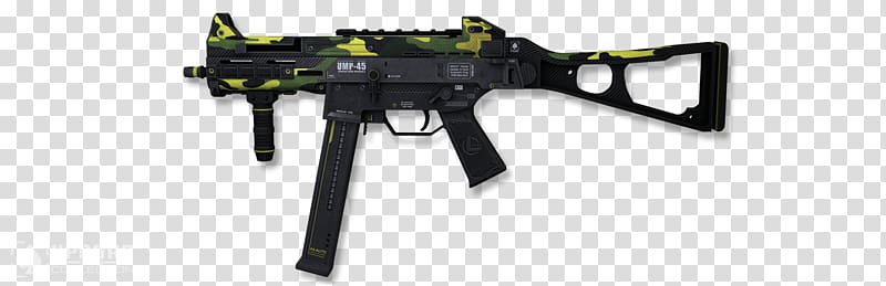 Counter-Strike: Global Offensive Heckler & Koch UMP UMP-45 Indigo Firearm, weapon transparent background PNG clipart