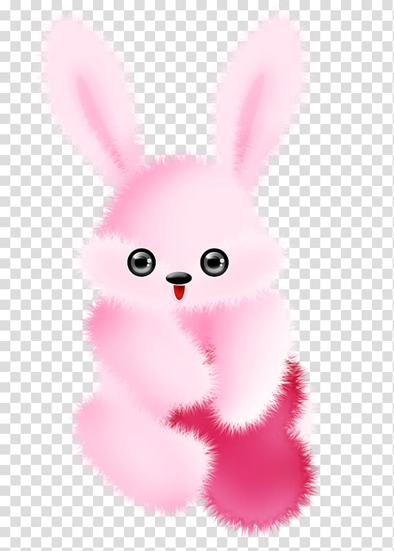 European rabbit Easter Bunny Gratis, Cute little bunny transparent background PNG clipart