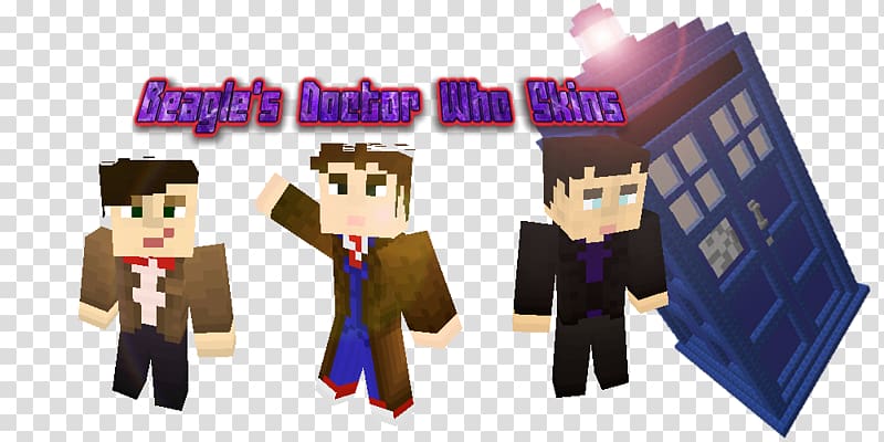 Minecraft The Doctor Physician Skin Ninth Doctor, eleventh doctor doctor who desktop transparent background PNG clipart