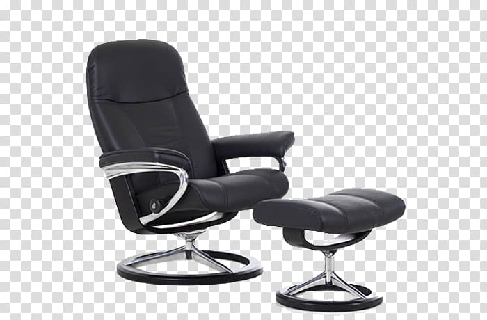 Stressless Ekornes Chair Recliner Furniture, chair transparent background PNG clipart