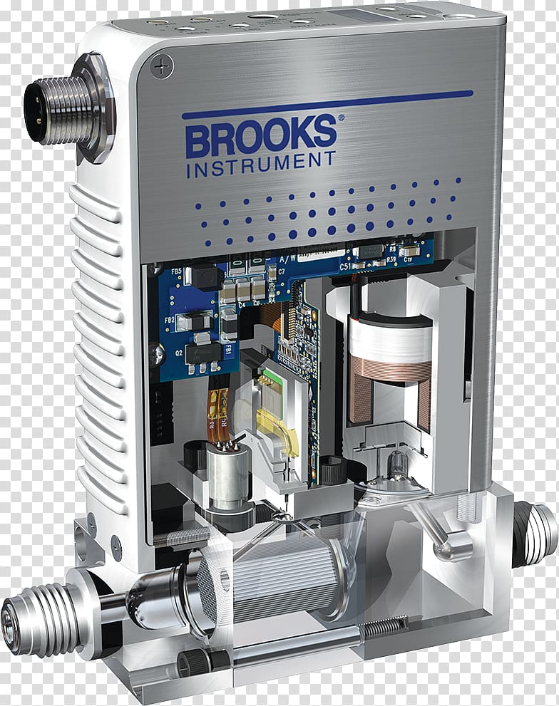 Mass flow controller Thermal mass flow meter Mass flow rate Flow measurement, others transparent background PNG clipart