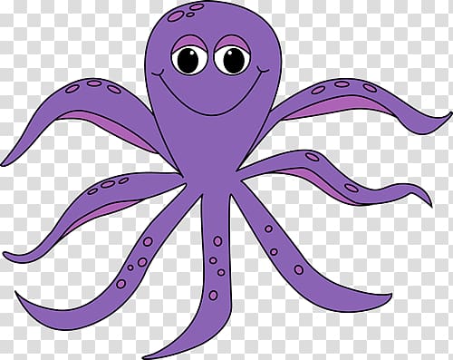 Octopus transparent background PNG clipart