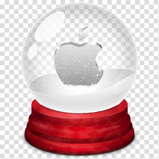 silver Apple logo inside water glove art, heart love sphere, MacGlobeicon transparent background PNG clipart