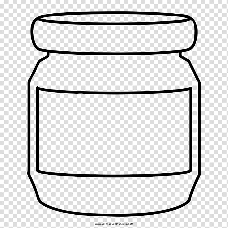 Coloring book Mason jar Drawing Biscuit Jars, sandy beach transparent background PNG clipart