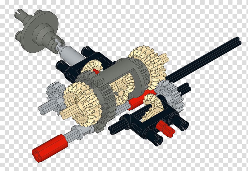 Lego Technic Differential Transmission Gear, crane transparent background PNG clipart