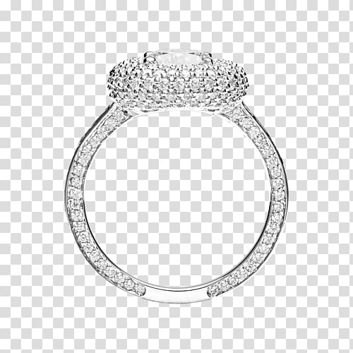 Diamond Engagement ring Wedding ring Princess cut, round light emitting ring transparent background PNG clipart