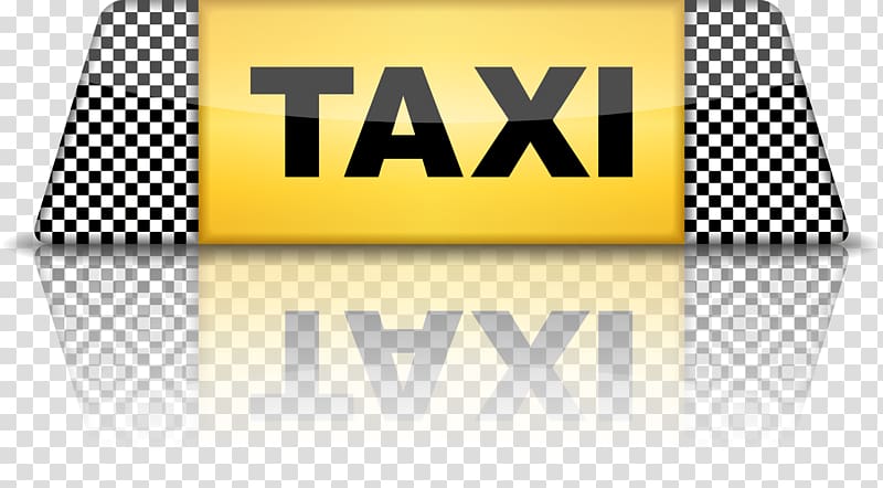 Taxi roof sign illustration, Taxicabs of New York City Yellow cab Icon, Taxi transparent background PNG clipart