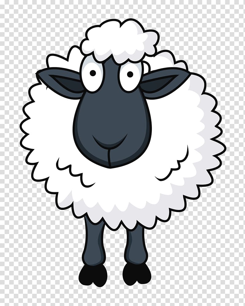 Shawn the Sheep , Sheep Cartoon , sheep transparent background PNG clipart