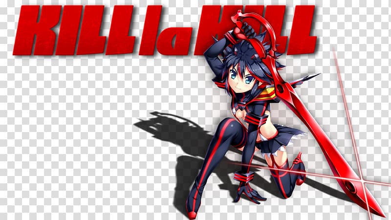 Ryuko Matoi Senketsu Anime T-shirt Art, Kill la kill transparent background PNG clipart