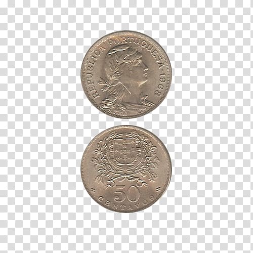 Coin Numismatics 50 centavos Notaphily Metal, Coin transparent background PNG clipart