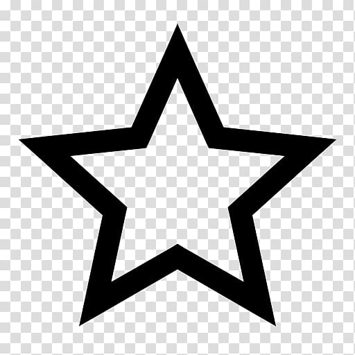 Five-pointed star Symbol , star transparent background PNG clipart