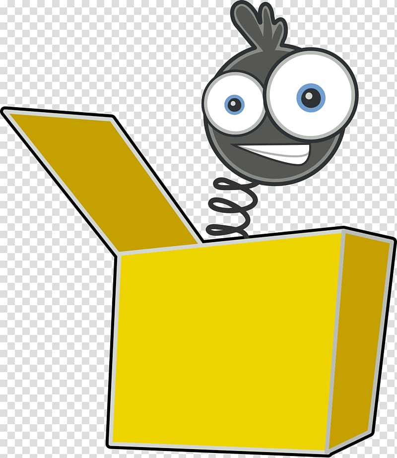 Joker Jack-in-the-box Toy , Open-Box transparent background PNG clipart