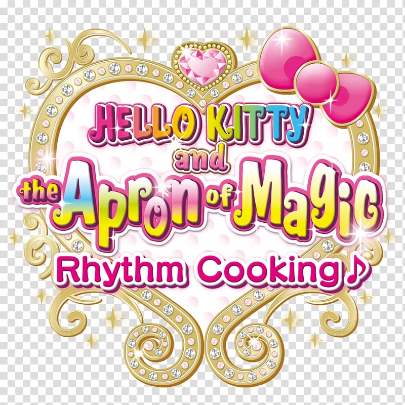 Apron of Magic Hello Kitty Nintendo 3DS Logo, garfield chef match 3 puzzle transparent background PNG clipart