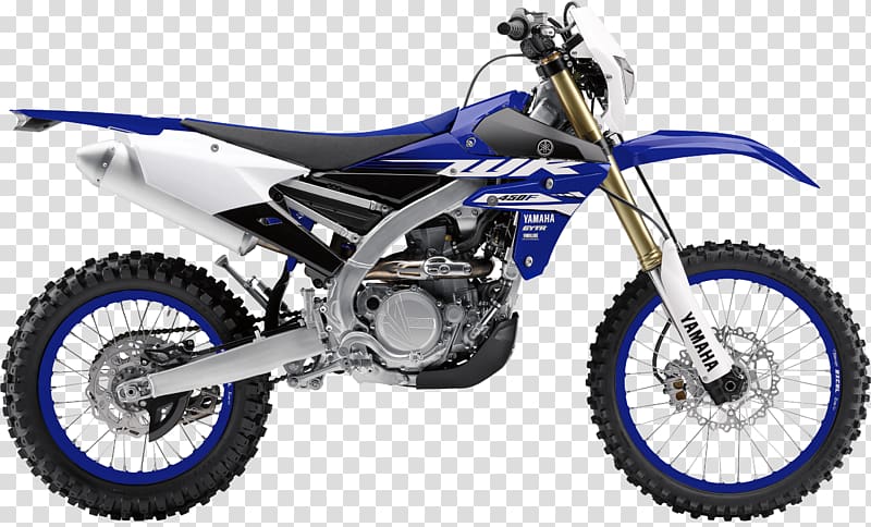 Yamaha WR450F Yamaha Motor Company Motorcycle Suzuki Yamaha Corporation, motorcycle transparent background PNG clipart