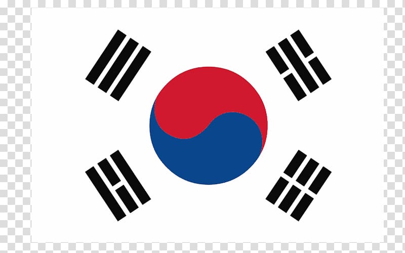 Flag of South Korea North Korea Korean War, Flag transparent background PNG clipart
