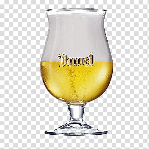 Duvel Moortgat Brewery Beer Pale ale Belgian cuisine, glas transparent background PNG clipart