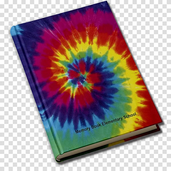 Yearbook Tie-dye Book cover National Secondary School, yearbook transparent background PNG clipart