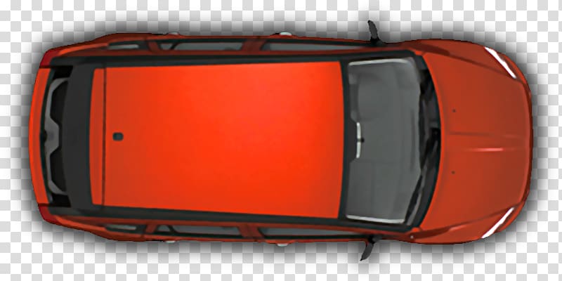 red sedan top-view illustration, Car door 2007 Dodge Caliber Honda, top view car transparent background PNG clipart